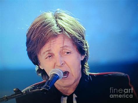 Sir Paul McCartney singing Hey Jude Photograph by Tina M Wenger | Fine ...