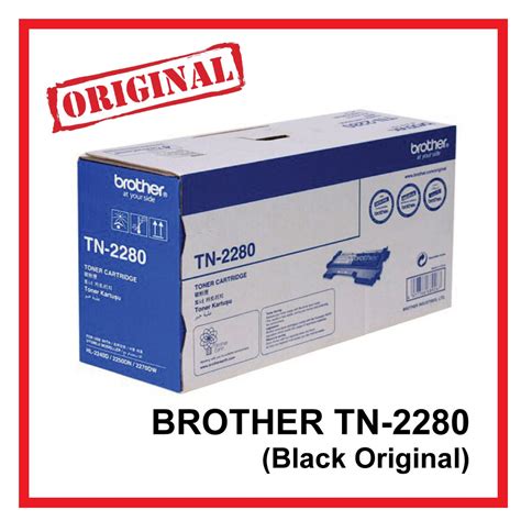 โปรส่งฟรี Brother Tn 2280 Black Original Laserjet Toner Cartridge Tn 2280 Shopee Thailand