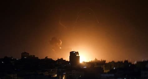 Israel vs Palestina Israel lanza bombardeos aéreos tras lanzamiento