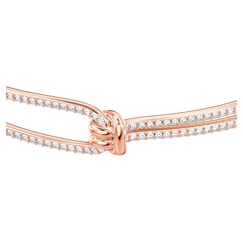 Swarovski Lifelong Knot Bangle Rose Gold 5390818