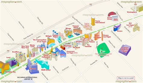 Printable Map Of Las Vegas Strip With Hotel Names Printable Maps