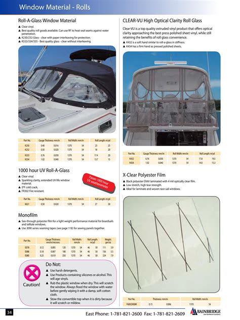 Marine Canvas And Awning Fabrics And Hardware Catalog By Bainbridge International Issuu