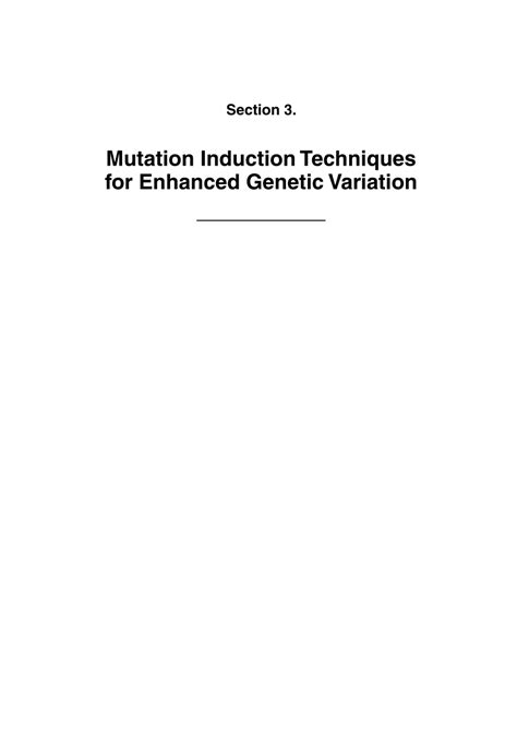 Pdf The Barley Chloroplast Mutator Cpm Mutant An Extraordinary