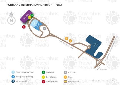 Portland International Airport Terminal Map