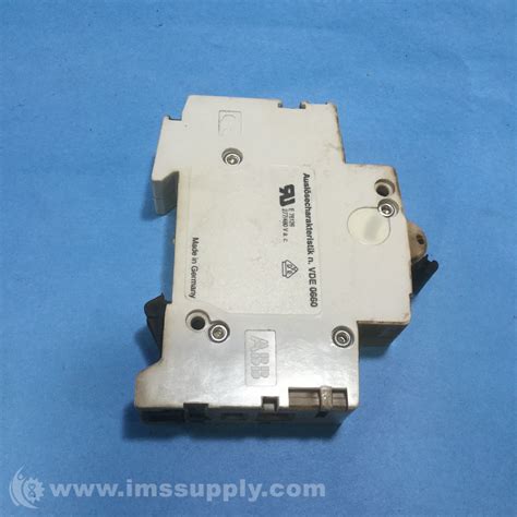 Abb S C Mini Circuit Breaker Pole Amps Vac C