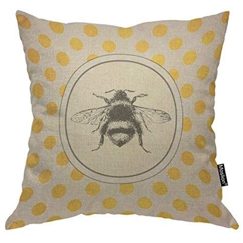 Bee Throw Pillow Cover