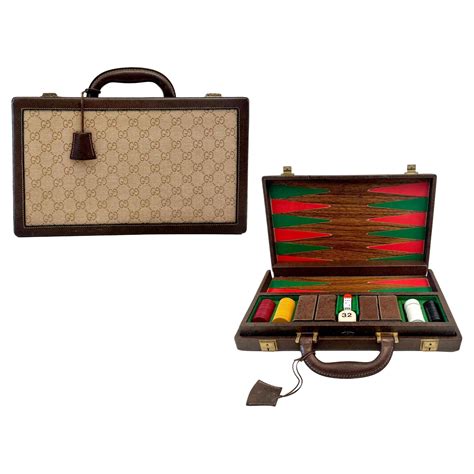 Gucci Backgammon Set 1980s Italy For Sale At 1stDibs