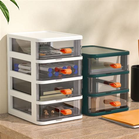 Desktop Stationery Storage Box Organizer Multilayer 2 3 4 5 Layers