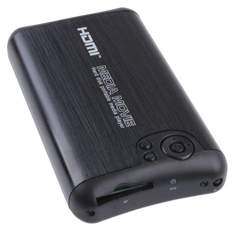 Hd 1080p Media Player Agptek Portable Hdmi Hard Disk Players With Av Outputs Support Sd Cards