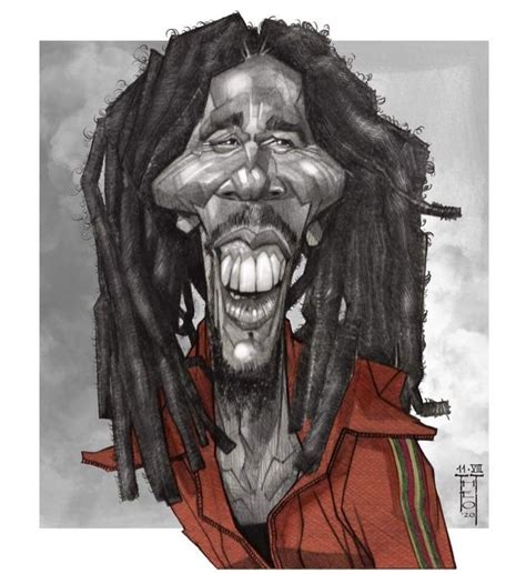 Bob Marley Caricature Bob Marley Marley