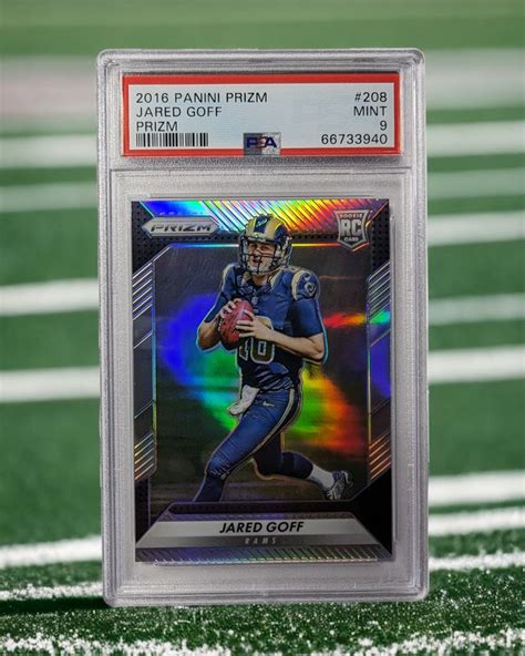 Panini Prizm Jared Goff Prizm Silver Psa Jared Goff