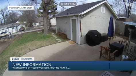 Neighbor Describes Gunfire Chase Before Tulsa Officers Shot Suspected