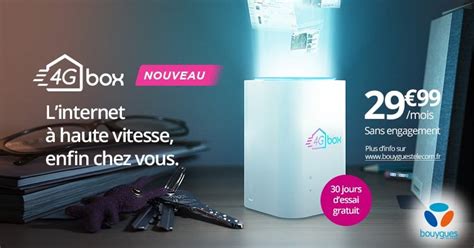 G Box Bouygues D Voile Sa Box G Illimit E Par Mois