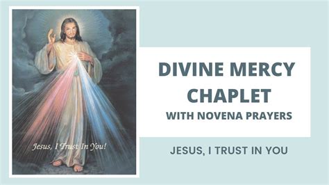 Divine Mercy Novena With Printable Readings For Days 1 9 Youtube