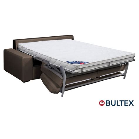 Canap Places Convertible Matelas Bultex Coton Coloris