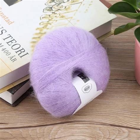 TMISHION Laine Mohair Fil de laine à tricoter Mohair doux DIY Châle