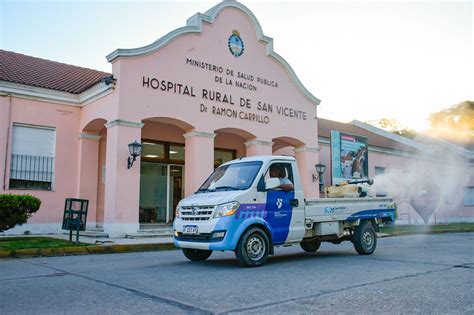 San Vicente continúa el operativo de fumigación contra los mosquitos