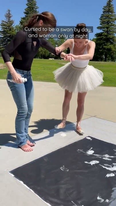 Challenge 30s Swan Lake Painting W Tiler Peck Ballet Dancers Story