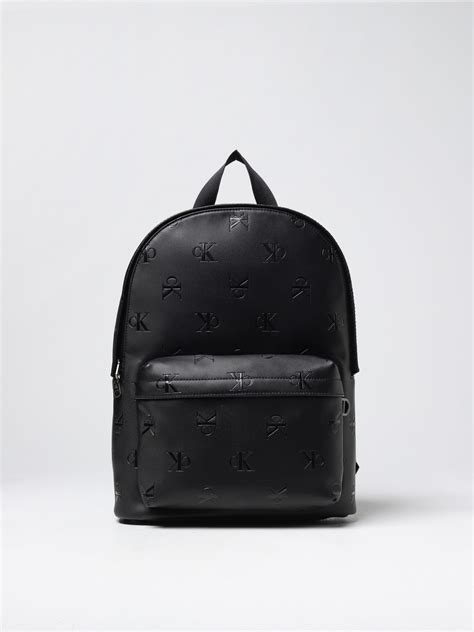 Calvin Klein Jeans Backpack For Man Black Calvin Klein Jeans Backpack K50k510105 Online At