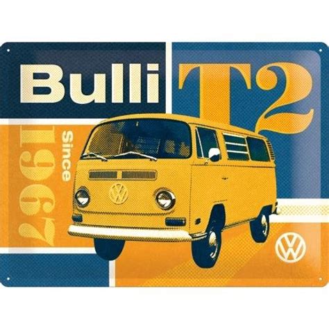 23204 Plakat 30 X 40cm VW T2 Bulli Nostalgic Art Merchandising