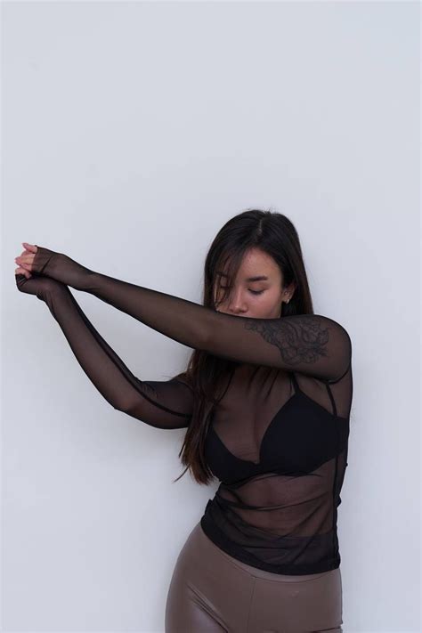 Mesh Turtleneck Fishnet Sheer Mesh Top Sheer Black Mesh Top Etsy