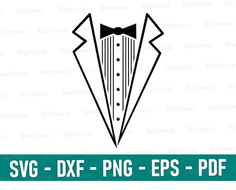 Tuxedo SVG PNG Bundle Black Tie Svg Formal Mens Attire Lupon Gov Ph