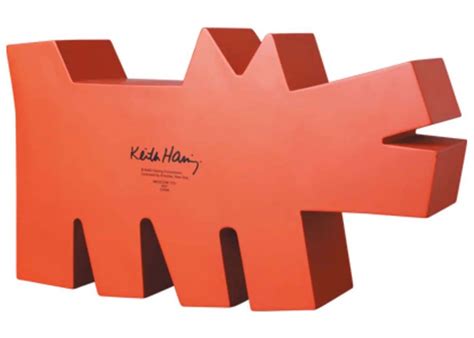 Medicom Keith Haring Barking Dog 2g Exclusive Statue Us