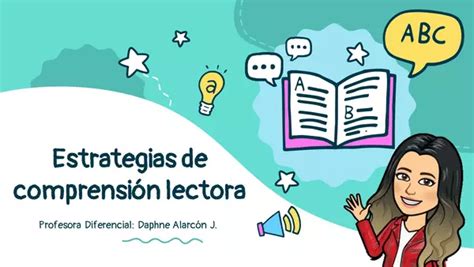 Estrategias De Comprensi N Lectora Profe Social