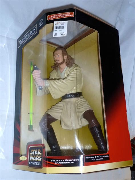 Star Wars Episode Mega Collectible Qui Gon Jinn Action Figure