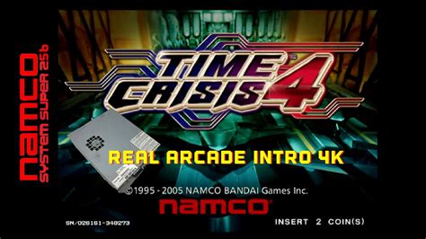 Time Crisis Real Arcade Intro And Attract Mode Namco System Super