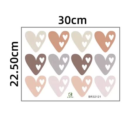 Стикер за Стена Nude Hearts kilimche bg