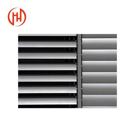 Custom Powder Coating Aluminum Louvers Modern Design Interior Louvers