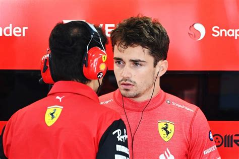 Charles Leclerc Charles Leclerc Startplatz Eins Bei Formel 1 In