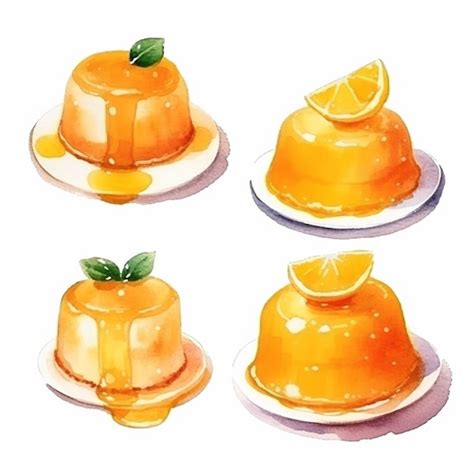 Vector De Pasteles Deliciosos Conjunto De Frutas Y Pasteles Vector De