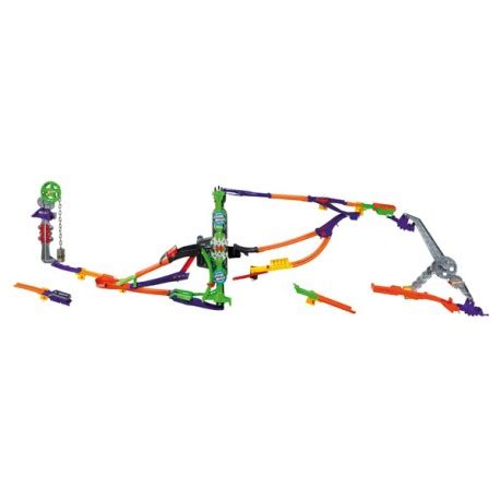 Hot Wheels Pista Superbrazo Rotativo Wall Tracks Para La Pared Din Y Don