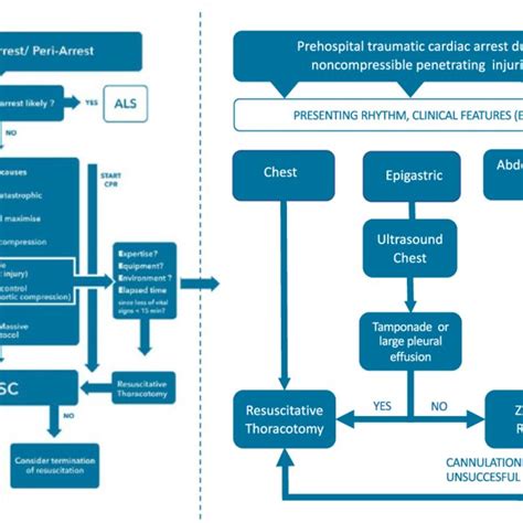 Options For Cardiac Resuscitation Of Patients In Traumatic Cardiac