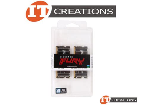 KF548S38IBK2-64-RETAIL - Retail - KINGSTON FURY 64GB ( 2 X 32GB ) PC5 ...