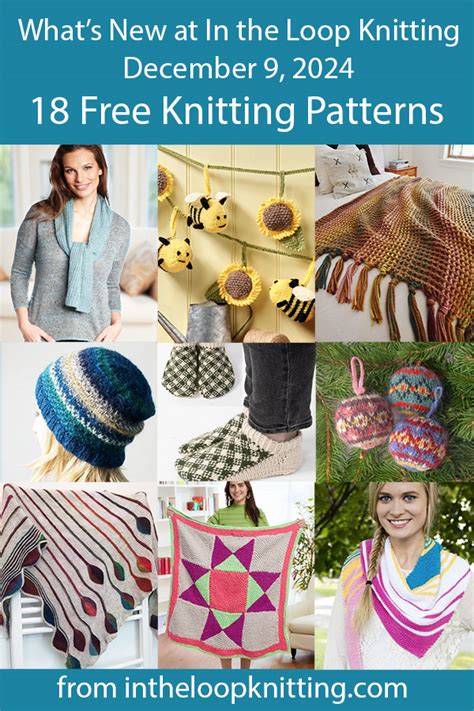 What S New Free Knitting Patterns At In The Loop Knitting Patterns For