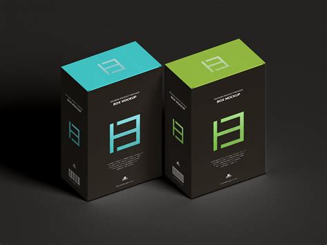 Free Modern Product Package Box Mockup — Free Mockup World