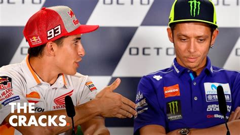 The brutal rivalry between Valentino Rossi and Marc Márquez YouTube