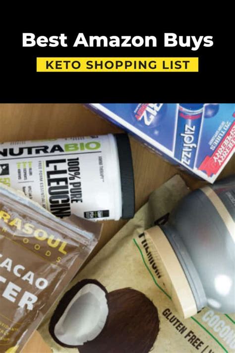 Keto Shopping List Best Amazon Buys Ketoconnect Keto Shopping List Keto Best Amazon Buys