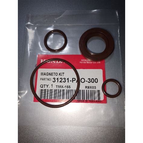 MAGNETO OIL SEAL KIT For Honda TMX 155 HEAT RESISTANT BROWN EDITION