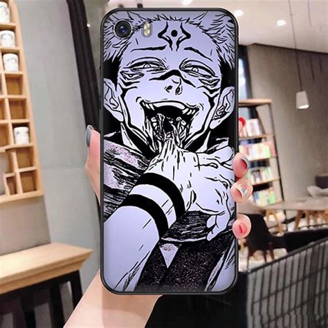 Funda De Silicona Suave Para Iphone 11 12 Mini Pro Max Jujutsu Kaisen