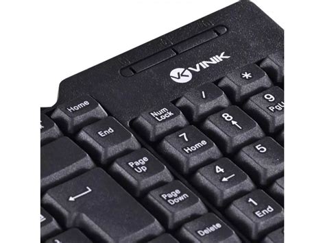 Teclado Vinik Compacto Dynamic Dt Usb Preto Hardstore Inform Tica