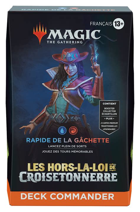 Magic The Gathering Rapide De La G Chette Deck Commander Fran Ais