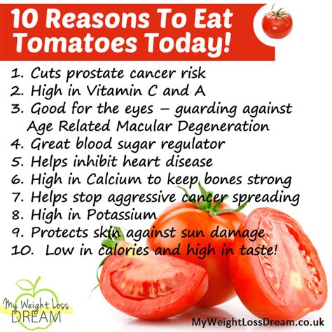 Get The Health Benefits Of Eating Tomatoes Weightloss Weightlosstips