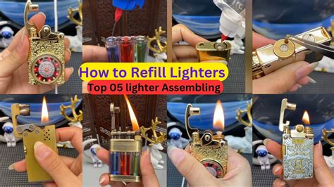 How To Refill Oil Lighters Top 05 Lighters Refilled Youtubevideo