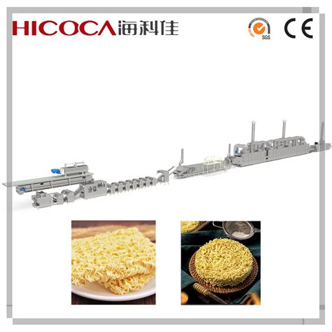 Automatic Small Scale Fired Instant Noodle Making Processing Machine