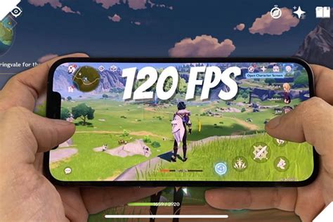 Genshin Impact Hiện Hỗ Trợ 120 Fps Trên Thiết Bị Ios Và đây Là Cách