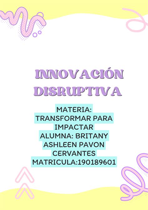 Act Innovaci N Disruptiva Innovaci Ninnovaci N Disruptiva